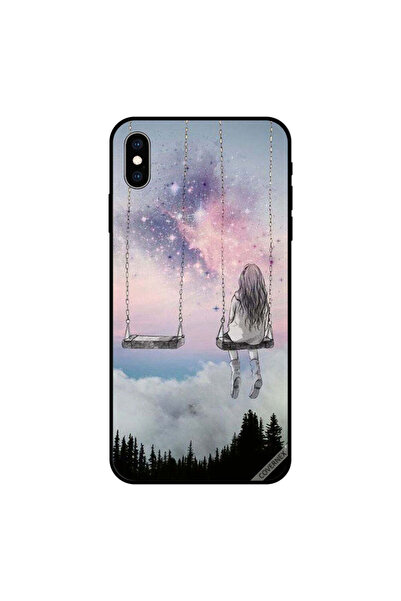 Covernex غطاء حماية لجهاز iPhone XS MAX بطبعة فتاة حزينة