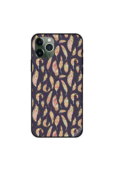 Covernex غطاء حماية لجهاز iPhone 11 Pro Max بنقشة ريشة متساقطة