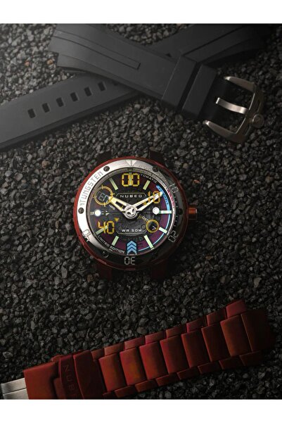 Nubeo Mens Watch Nubeo NB-6090-55, Automatic, 50mm, 5ATM