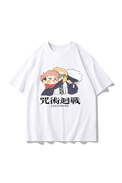 Flood Of Style Tricou unisex cu model anime Jujutsu Kaisen ‌ Yuji