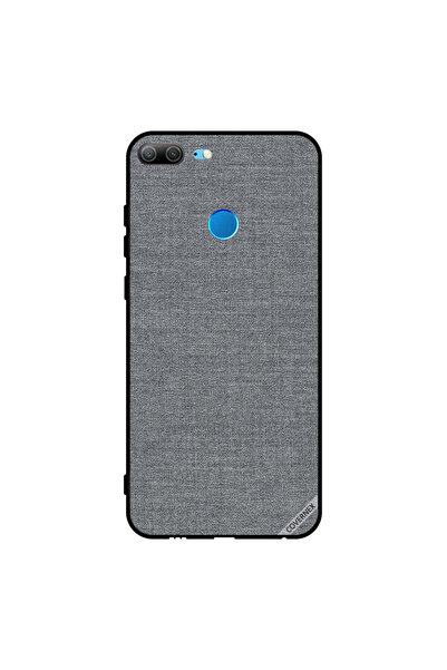 Covernex غطاء حماية لهاتف Honor 9 Lite بنقشة قماش رمادية