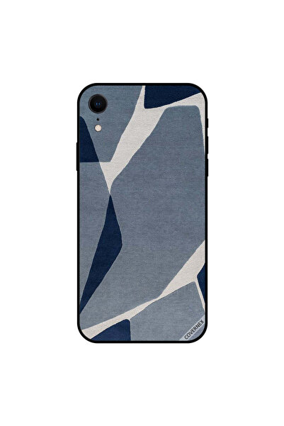 Covernex غطاء حماية iPhone XR بنمط رمادي وأزرق