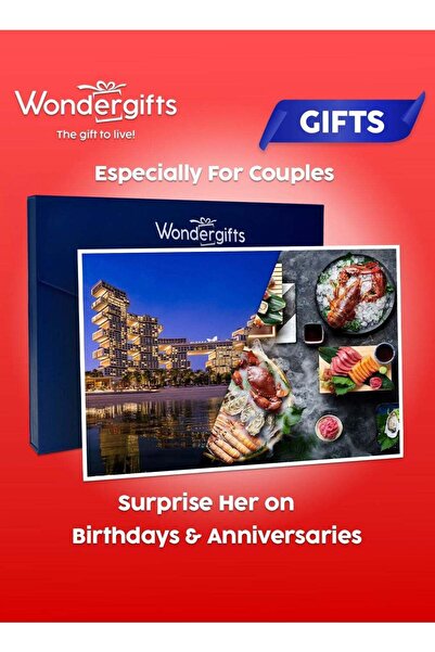 Wondergifts عشاء أتلانتس في مطعم Gastronomy أو هدية لشخصين من مطبخ أريانا في ...