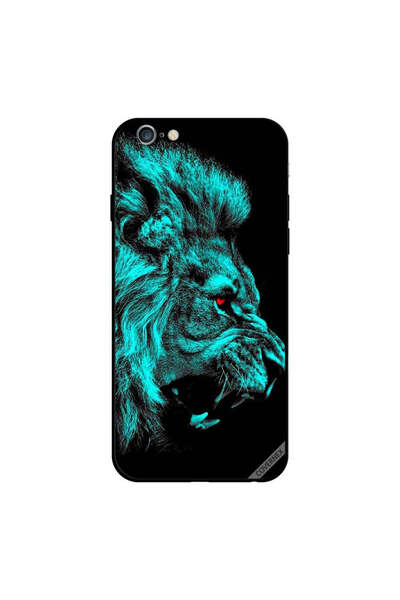 Covernex غطاء حماية لجهاز iPhone 6 Plus بطبعة عين الأسد الحمراء