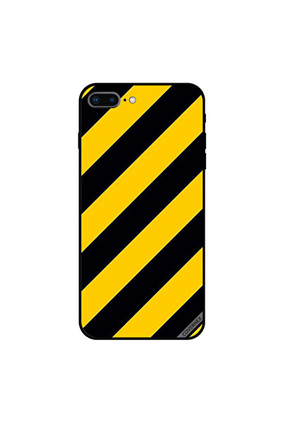 Covernex غطاء حماية لجهاز iPhone 8 Plus بنمط شرائط قيد الإنشاء