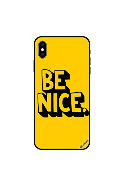 Covernex غطاء حماية iPhone XS باللون الأصفر - Be Nice