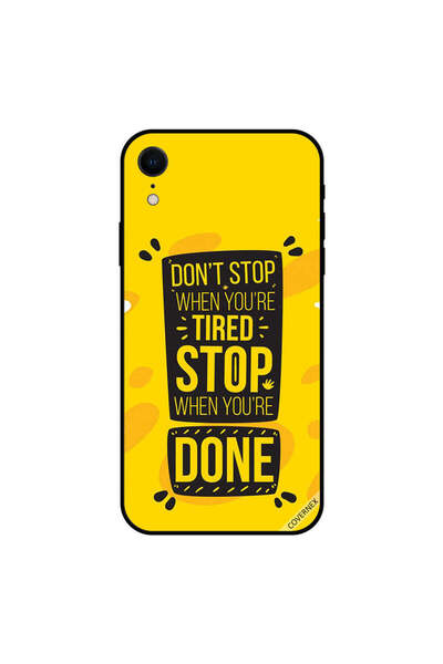 Covernex iPhone XR Case Cover Stop when You are Done