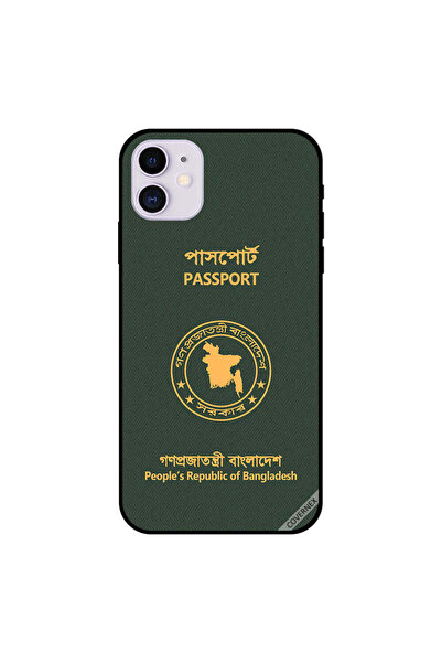 Covernex غطاء حماية لجهاز iPhone 11 بطبعة جواز سفر بنغلاديش