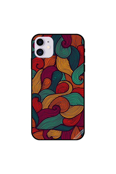 Covernex iPhone 11 Case Cover Colourful Weavy Design