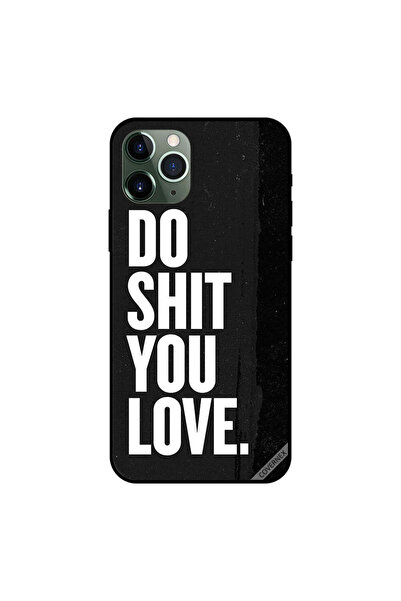 Covernex غطاء حماية لجهاز iPhone 11 Pro Max مكتوب عليه Do Shit You Love بالأب...