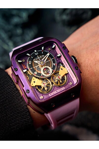 Nubeo Ceas bărbătesc Nubeo NB-6077-0D, Automat, 44mm, 5ATM