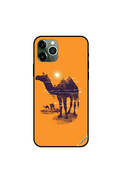 Covernex غطاء حماية لجهاز iPhone 11 Pro مصنوع من الكاميل والهرم من الخلف
