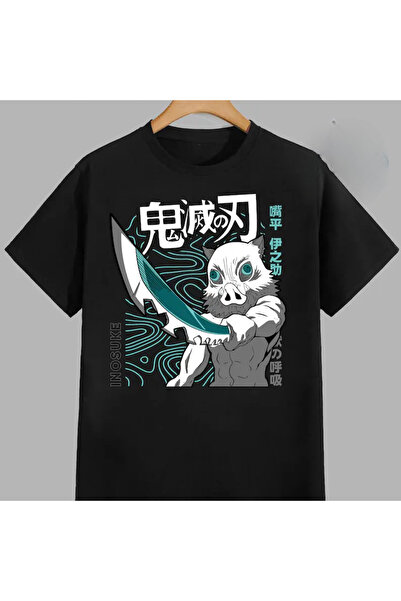 Flood Of Style Tricou unisex cu model anime pentru bărbați Anime ‌   Hashibir...