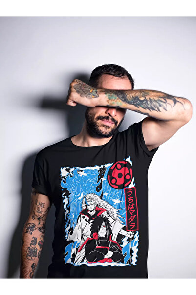 Flood Of Style Tricou unisex cu model anime Madara Uchiha Naruto Itachi Manga