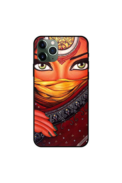 Covernex غطاء حماية لهاتف iPhone 11 Pro Max بتصميم فتاة الرموش الجميلة