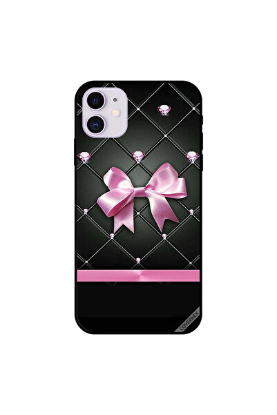 Covernex غطاء حماية لجهاز iPhone 11 مع ربطة شعر وردية