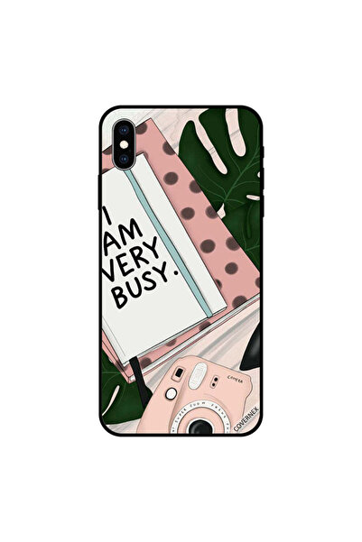 Covernex غطاء حماية لجهاز iPhone X أنا مشغول جدًا