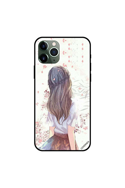 Covernex غطاء حماية لجهاز iPhone 11 Pro - فتاة لطيفة في تفكير عميق