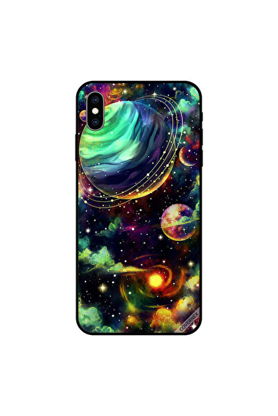 Covernex غطاء حماية لجهاز iPhone XS MAX بنقشة نباتات زحل