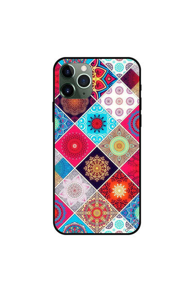 Covernex غطاء حماية لهاتف iPhone 11 Pro Max بنقشة أشكال زهور ملونة