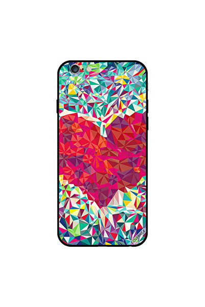 Covernex غطاء حماية لجهاز iPhone 6s Plus بتصميم قلب مقطوع بالماس