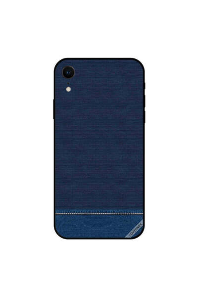 Covernex غطاء حماية لجهاز iPhone XR بنقشة جينز أزرق