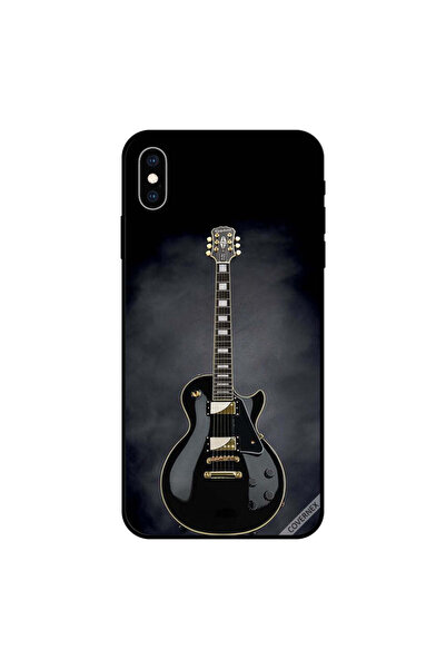 Covernex iPhone XS MAX Case Cover Black Guitar