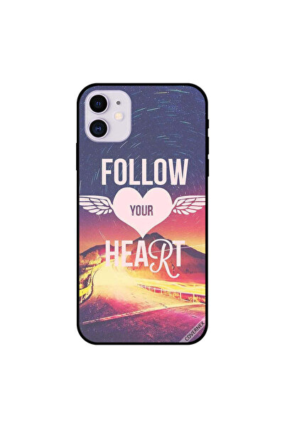 Covernex غطاء حماية لجهاز iPhone 11 اتبع قلبك
