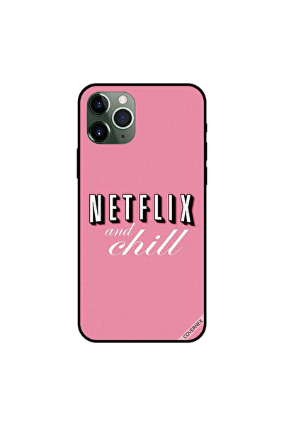 Covernex غطاء حماية لجهاز iPhone 11 Pro باللون الوردي الهادئ من Netflix