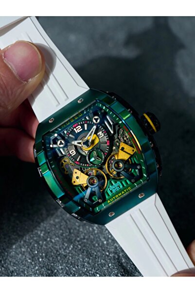 Nubeo Ανδρικό Ρολόι Nubeo NB-6100-03, Αυτόματο, 48mm, 5ATM