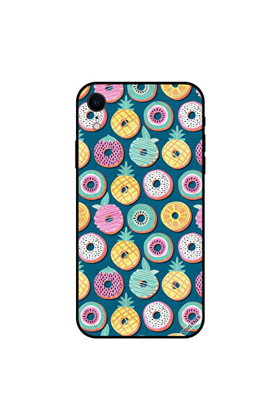 Covernex iPhone XR Case Cover Donuts Pattern