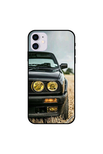 Covernex غطاء حماية لجهاز iPhone 11 - أضواء سيارة ذهبية سوداء