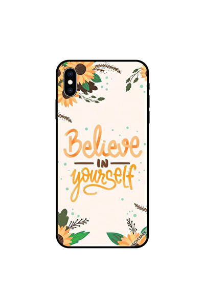 Covernex غطاء حماية iPhone X - ثق بنفسك - زهور الشمس