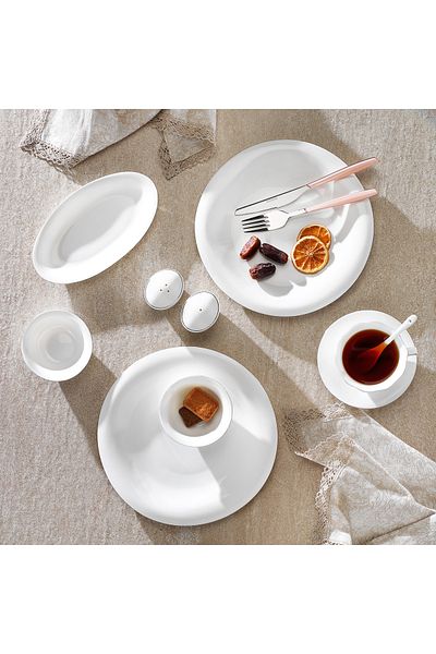 Schafer Superfine Bone Elixir Breakfast Set 32 Pieces-Platinum