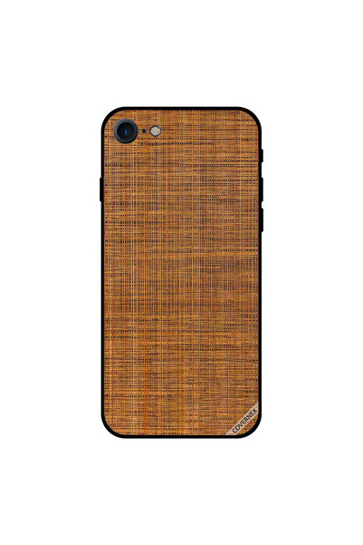 Covernex غطاء حماية لجهاز iPhone 8 بنمط خيط بني