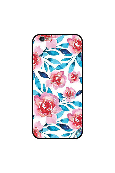 Covernex غطاء حماية لجهاز iPhone 6s Plus بنقشة زهور ملونة