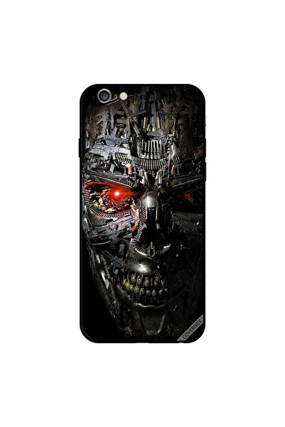 Covernex غطاء حماية لجهاز iPhone 6s Plus بطبعة عين الجمجمة المسروقة الحمراء