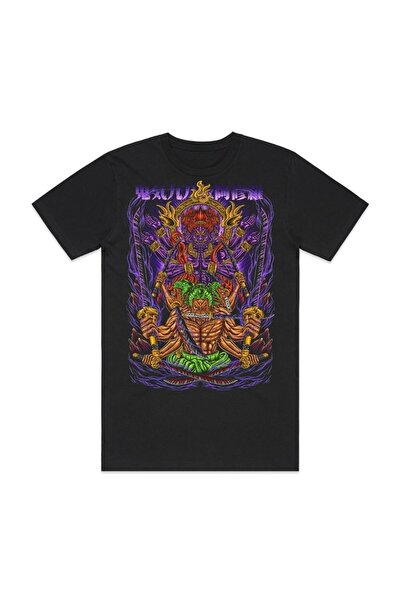 Flood Of Style تي شيرت رجالي صيفي منقوش برسومات الرسوم المتحركة للجنسين من Ro...