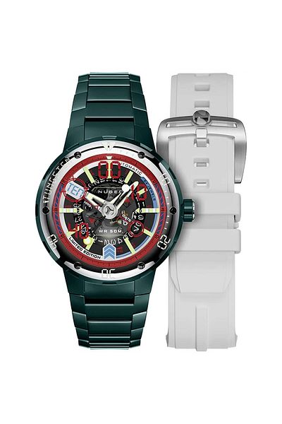 Nubeo Mens Watch Nubeo NB-6090-44, Automatic, 50mm, 5ATM