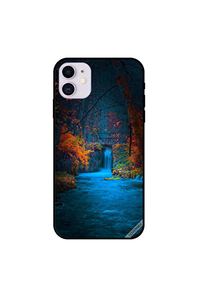 Covernex غطاء حماية لجهاز iPhone 11 بتصميم شلال أزرق