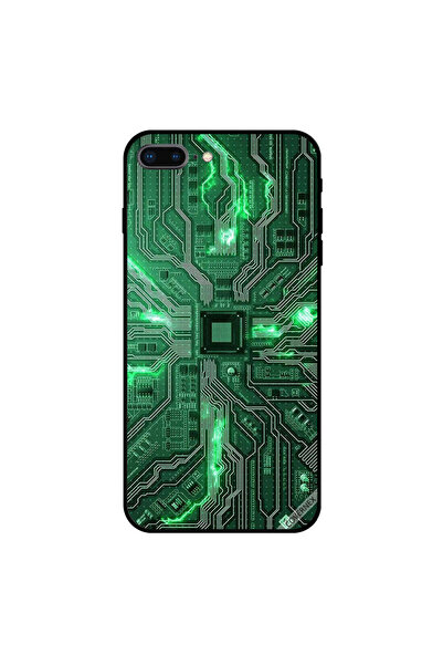 Covernex غطاء حماية لجهاز iPhone 7 Plus، دائري، أخضر