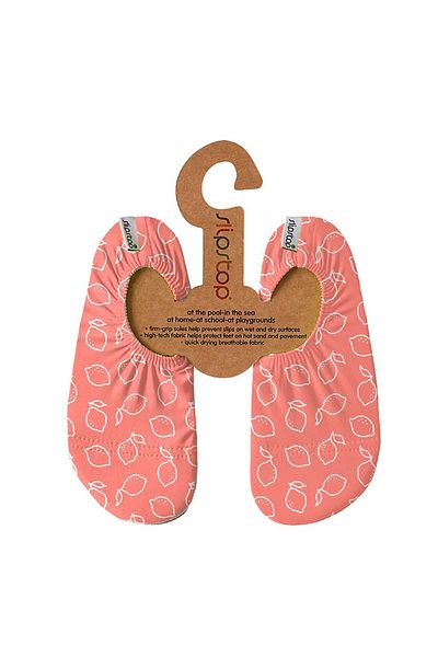 SLIPSTOP Lemons Uv Protection Quick Drying Pool Sea Booties Slip Stop
