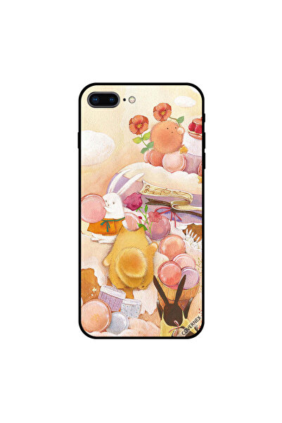 Covernex غطاء حماية لجهاز iPhone 7 Plus بتصميم أرنب مرح