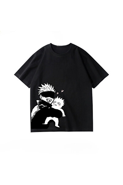 Flood Of Style Tricou unisex cu desen anime Jujutsu Kaisen Gojo Satoru