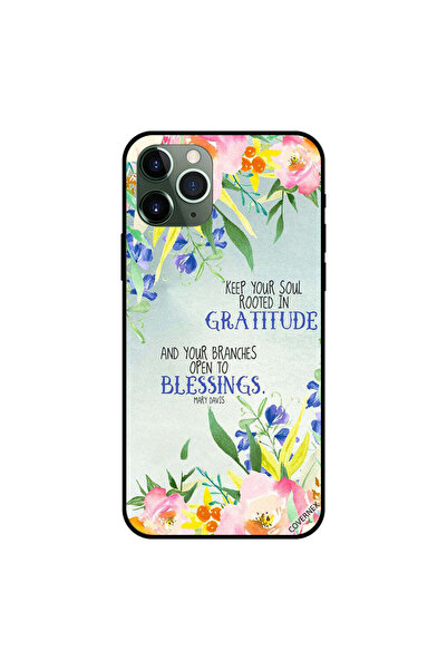 Covernex غطاء حماية لجهاز iPhone 11 Pro مع عبارات الامتنان والبركات