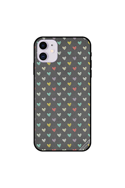 Covernex غطاء حماية آيفون 11 بقلوب ملونة
