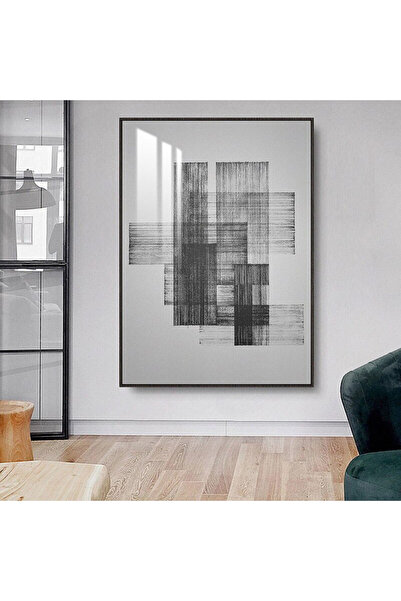 SND لوحة جدارية خشبية فاخرة مع برواز ذهبي و طبقة من الاكرليك الشفاف