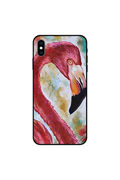 Covernex غطاء حماية لهاتف iPhone XS MAX بتصميم طائر الفلامنغو