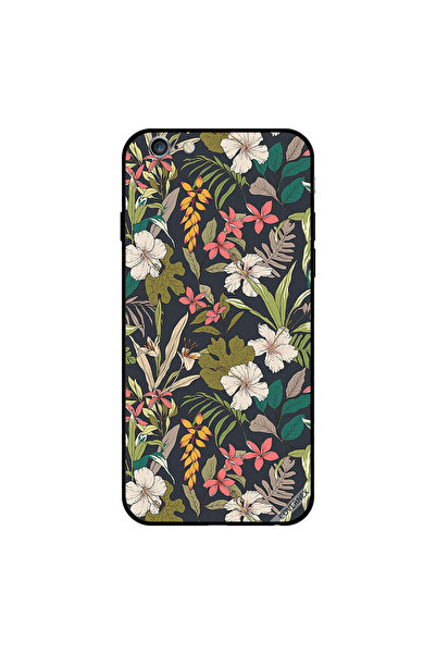 Covernex غطاء حماية لهاتف iPhone 6s Plus بنمط زهور مختلط