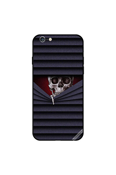 Covernex غطاء حماية لجهاز iPhone 6s Plus بتصميم جمجمة